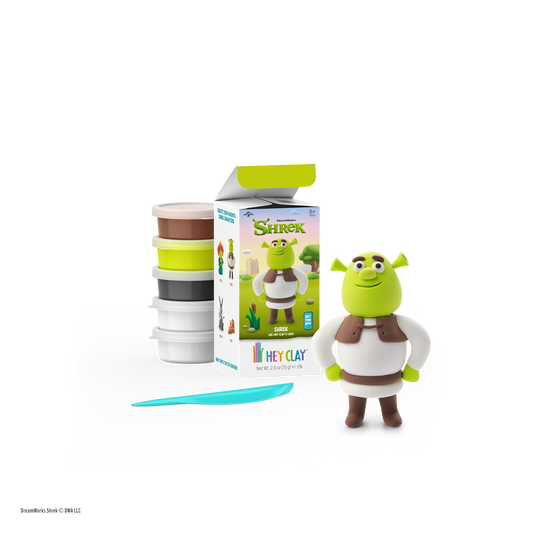 Hey Clay | Shrek | 5 potjes luchtdrogende klei