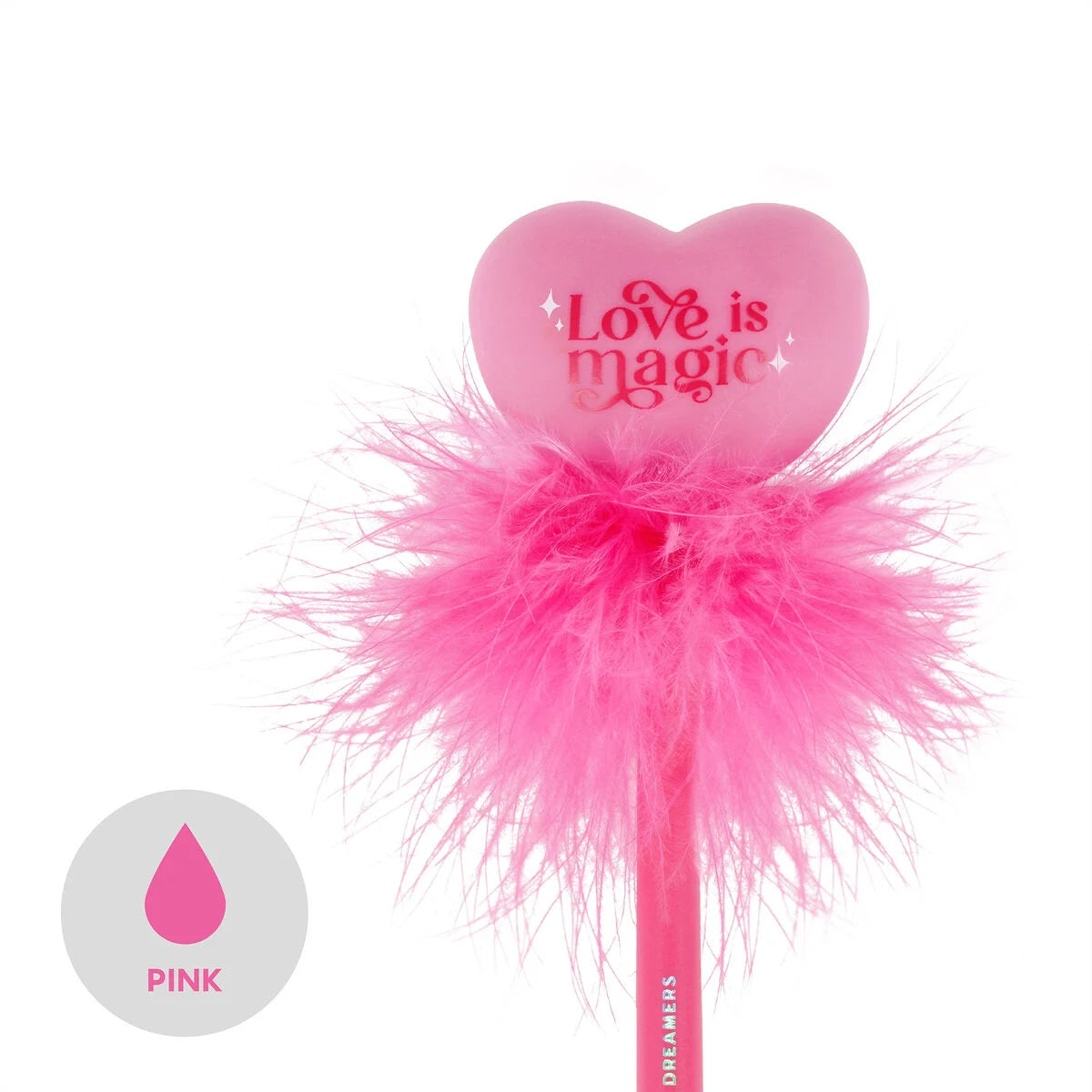 Legami | Light-up Ballpoint Pen Heart – Writing is Magic
