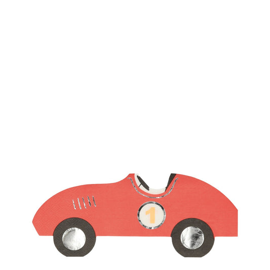 Meri Meri | Race Car servetten (16 stuks)