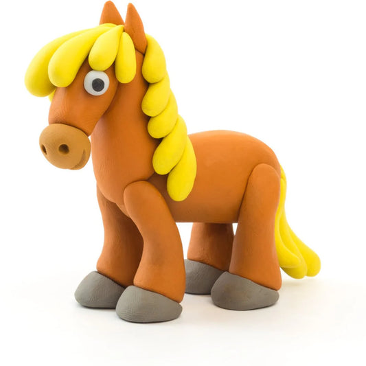 Hey Clay | Horse Klei Set – Maak je Eigen Paard