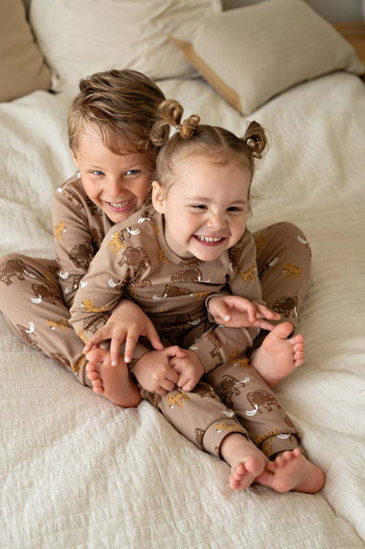 Feetje | Pyjama Milo Mammoth - Taupe