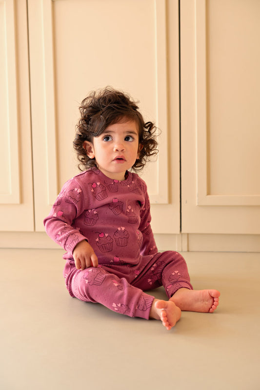 Feetje | Pyjama Chloe Cupcake - Violet