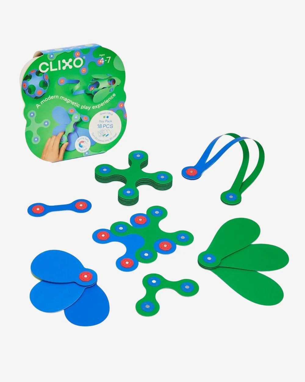 Clixo | Itsy Pack Green/Blue