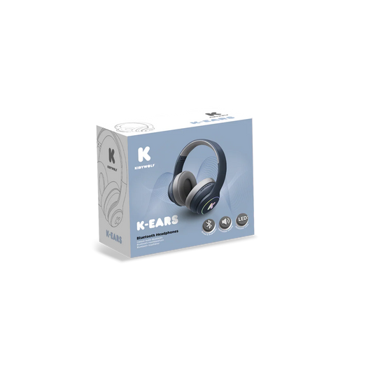 Kidywolf | Kinder Koptelefoon Blauw – Draadloze Headset voor Kinderen