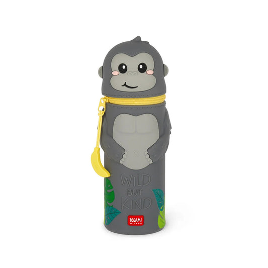 Legami | Kawaii 2-in-1 siliconen etui Gorilla - Wild but Kind
