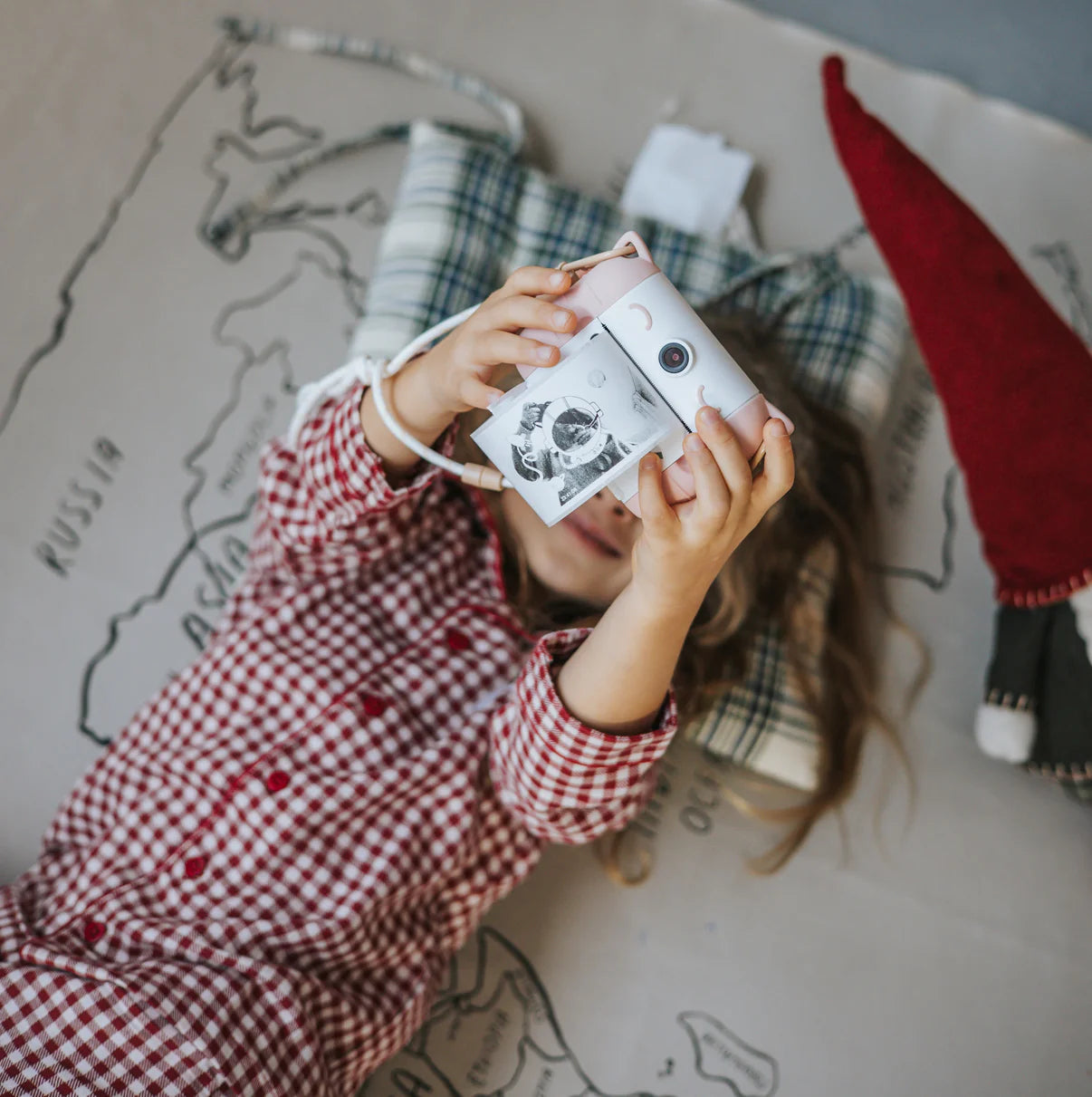 Kidywolf | Kidyprint Roze – Kinder camera met directe print