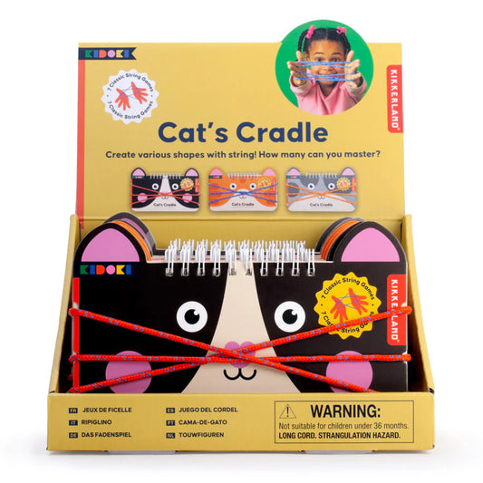 Kikkerland | Kidoki Cat’s Cradle – Klassiek Touwspel voor Kinderen