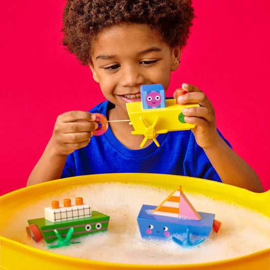 Kikkerland | wind-up boat badspeelgoed