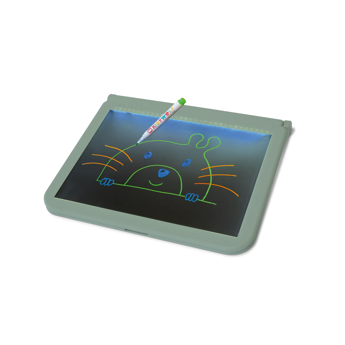 Kidywolf | KIDYDRAW PRO Groen – Verlicht Tekenbord voor Creatieve Kids