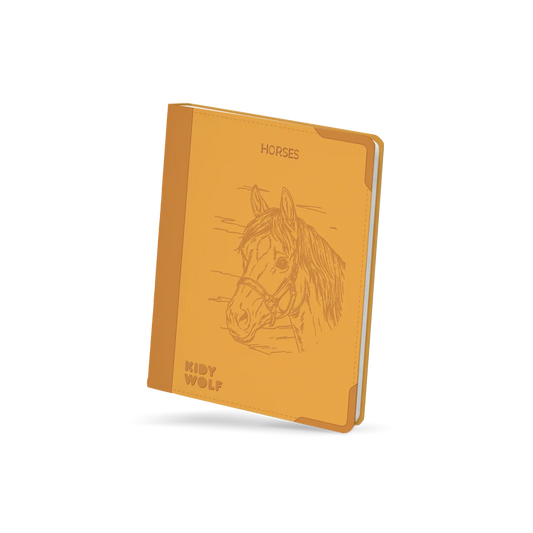 Kidywolf | KIDYDRAW-PAD Refill Horses – 30 paardentekeningen