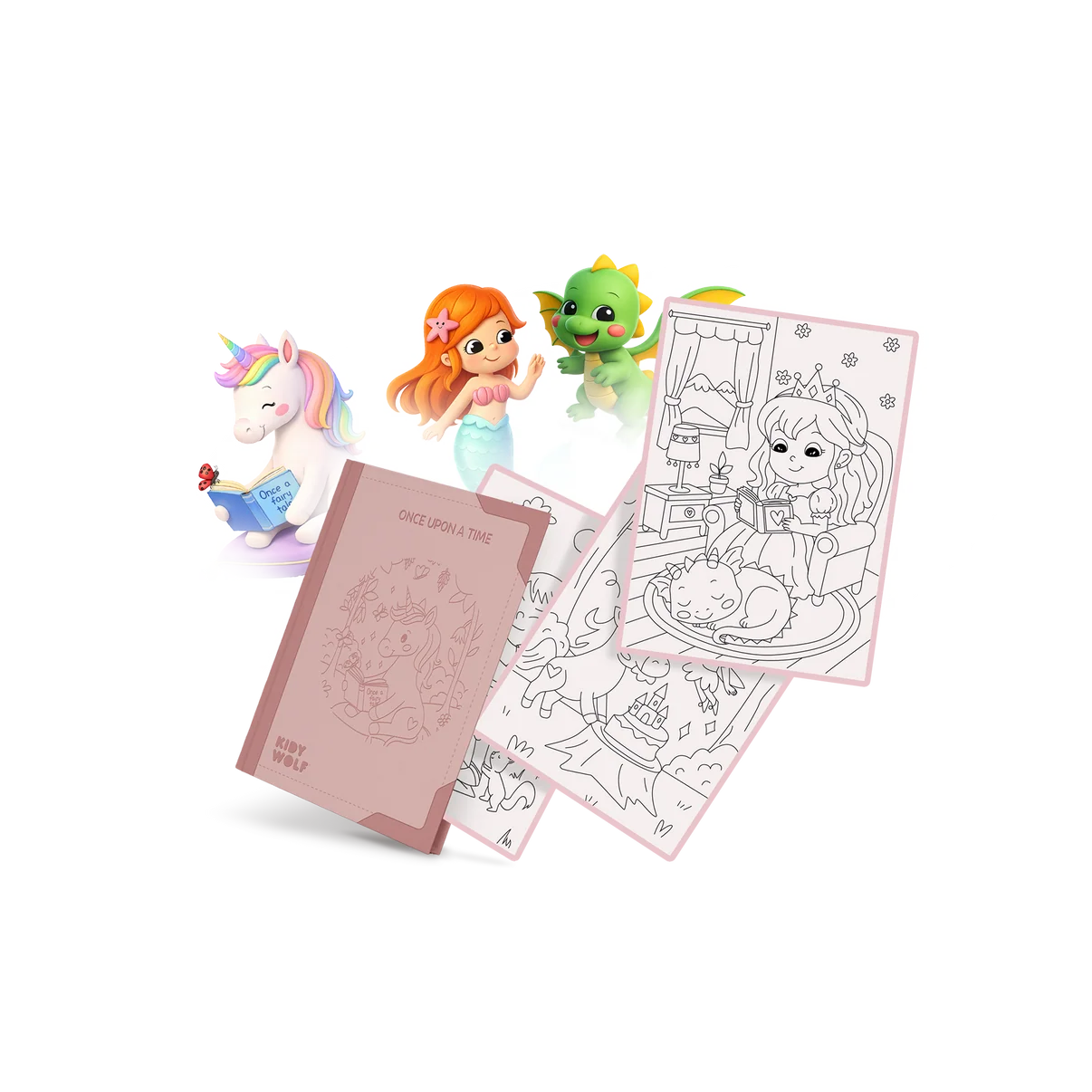 Kidywolf | KIDYDRAW-PAD Refill Once Upon a Time