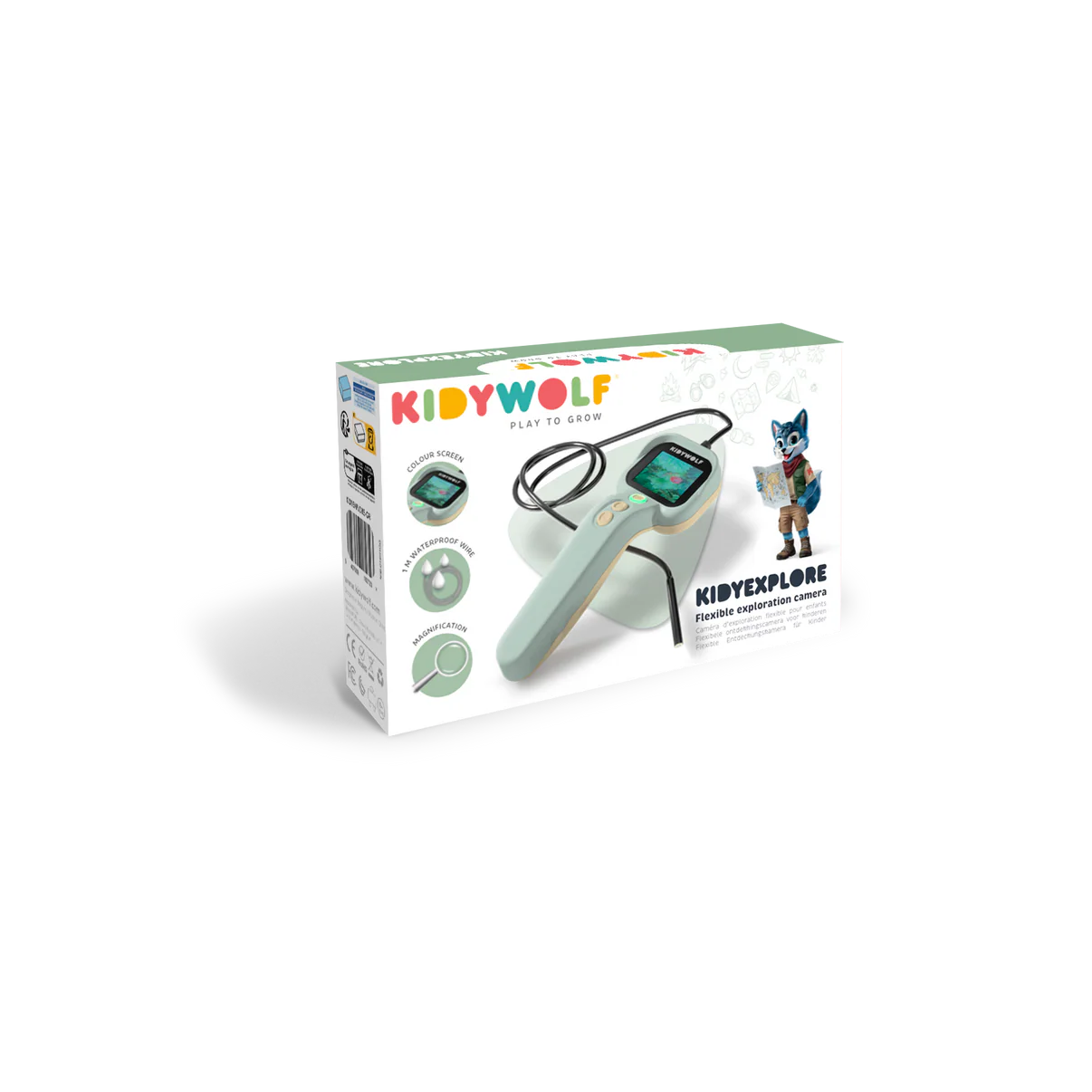 Kidywolf | KIDYEXPLORE – Flexibele Camera voor Jonge Ontdekkers