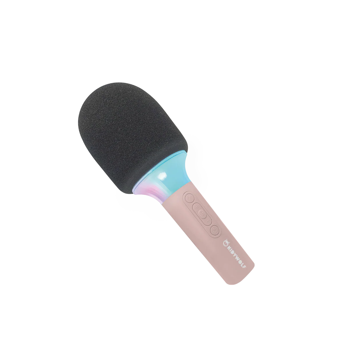 Kidywolf | KIDYMIC Roze – Karaoke Microfoon met Lichteffecten voor Kids