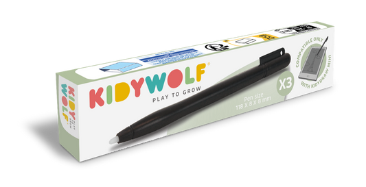 Kidywolf | KIDYPEN – 3 styluspennen voor KIDYDRAW-MINI