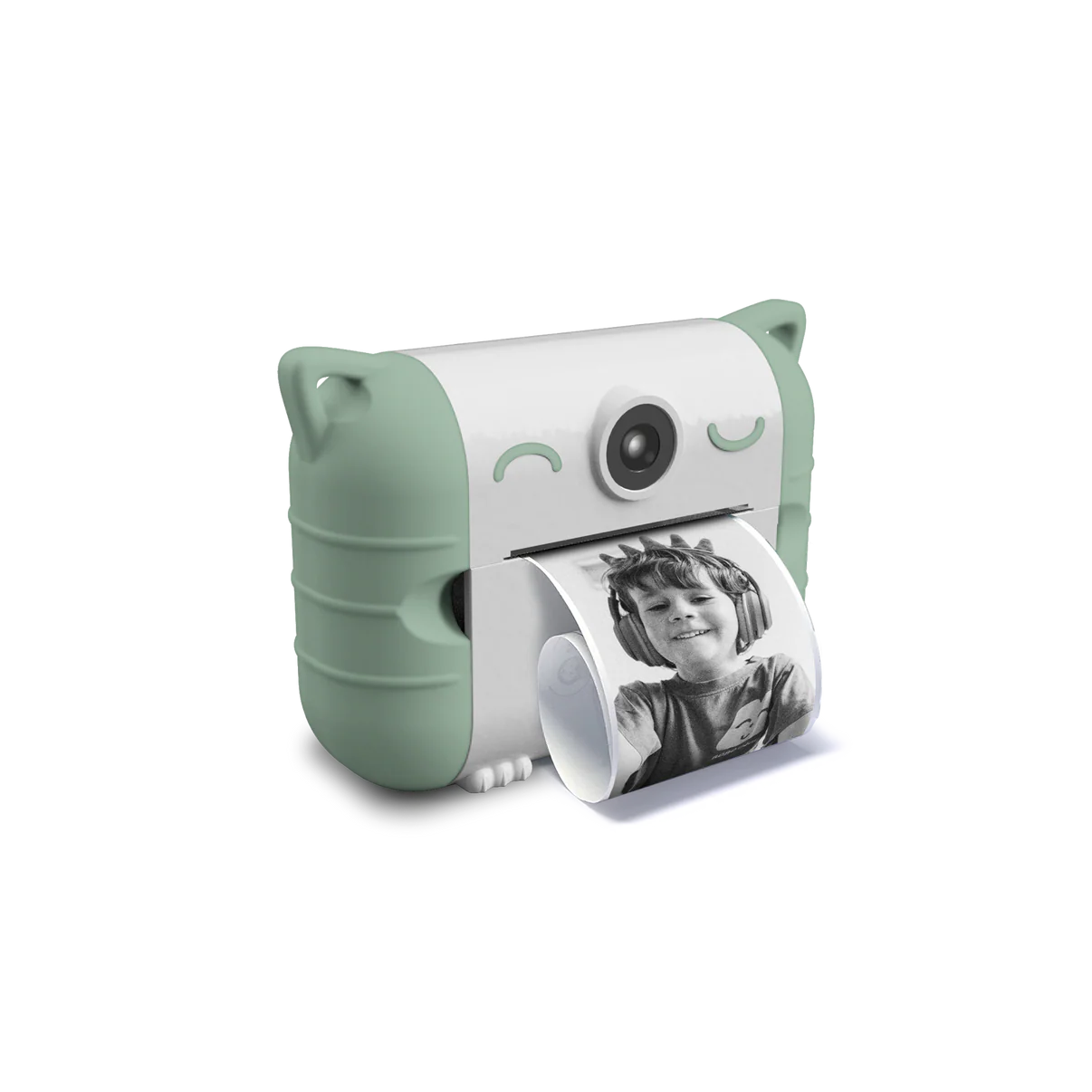 Kidywolf | Kidyprint Groen – Instant print camera voor kinderen