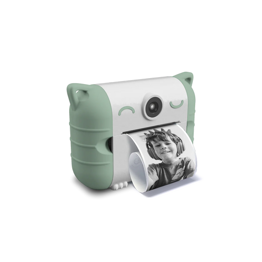 Kidywolf | Kidyprint Groen – Instant print camera voor kinderen