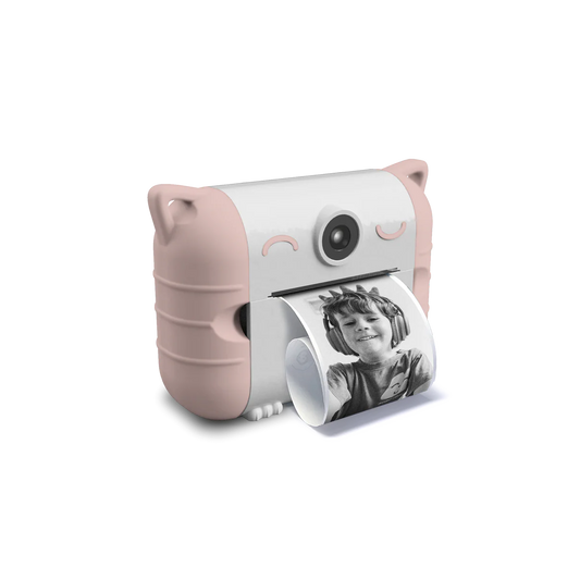 Kidywolf | Kidyprint Roze – Kinder camera met directe print