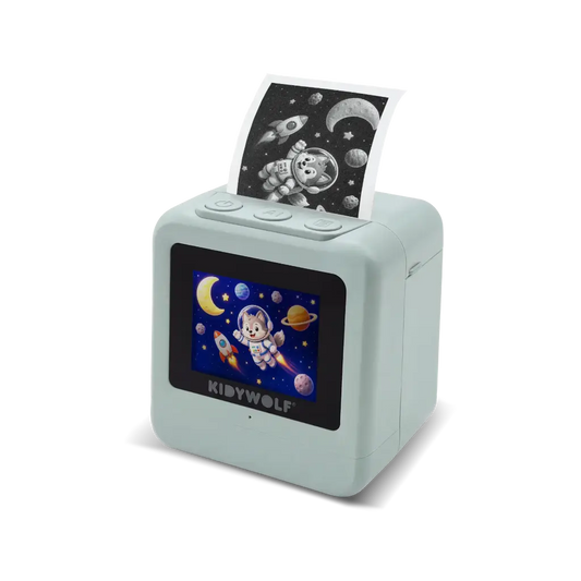 Kidywolf | KIDYPRINTER AI – AI miniprinter voor kinderen