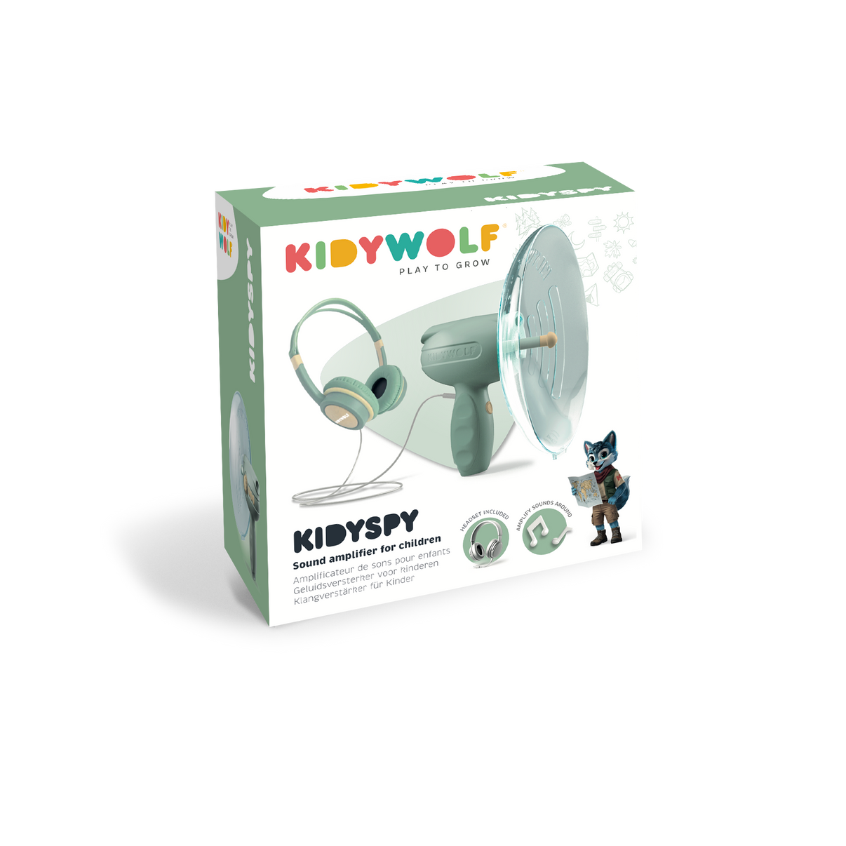 Kidywolf | Kidyspy - geluidsversterker