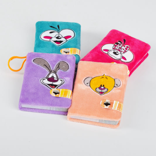 Diddl | Mini Plush Notitieboek A7 met Sleutelhanger