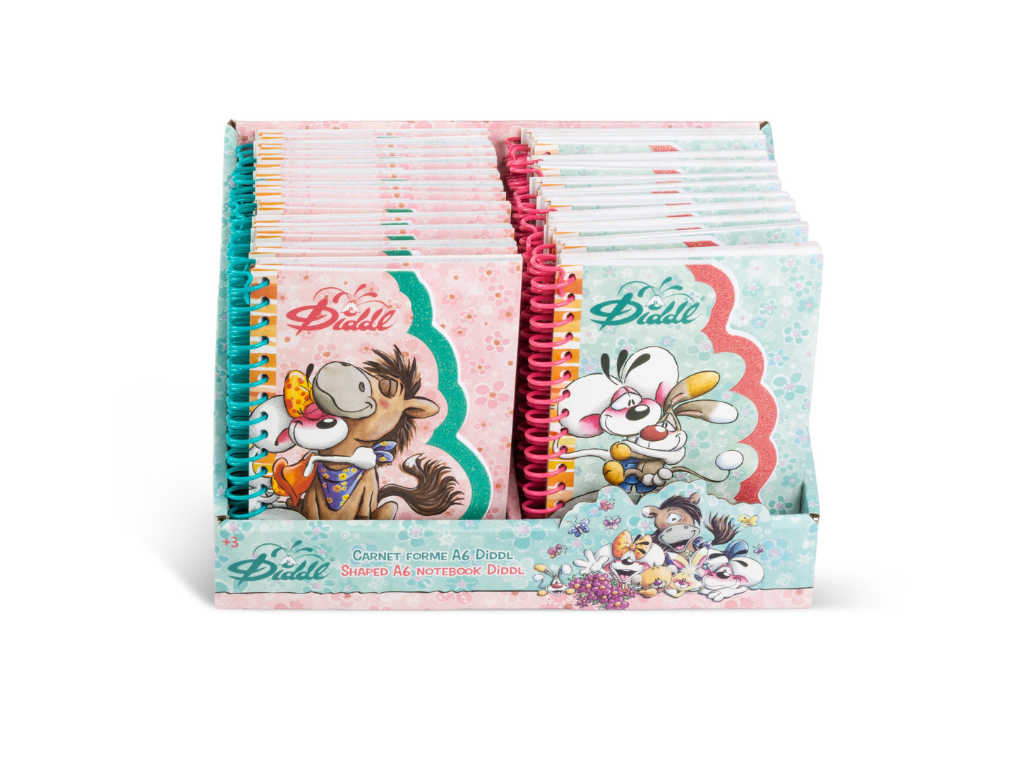 Diddl | A6 Notitieboek – Shaped Cover met Spiraal