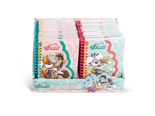 Diddl | A6 Notitieboek – Shaped Cover met Spiraal