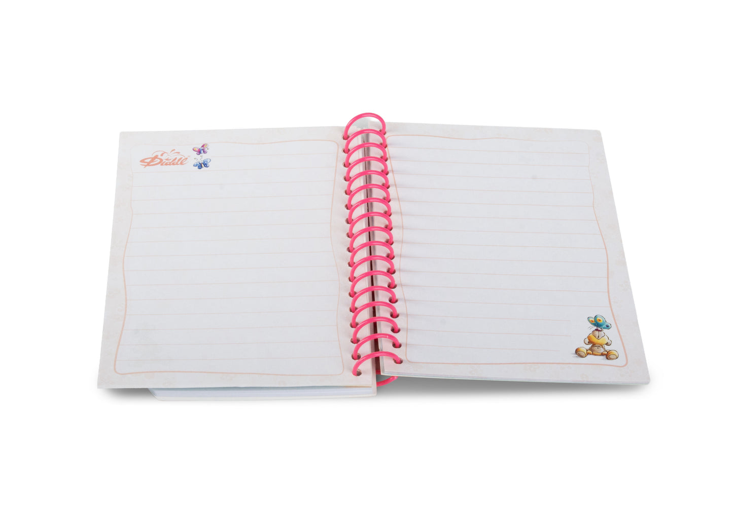 Diddl | A6 Notitieboek – Shaped Cover met Spiraal