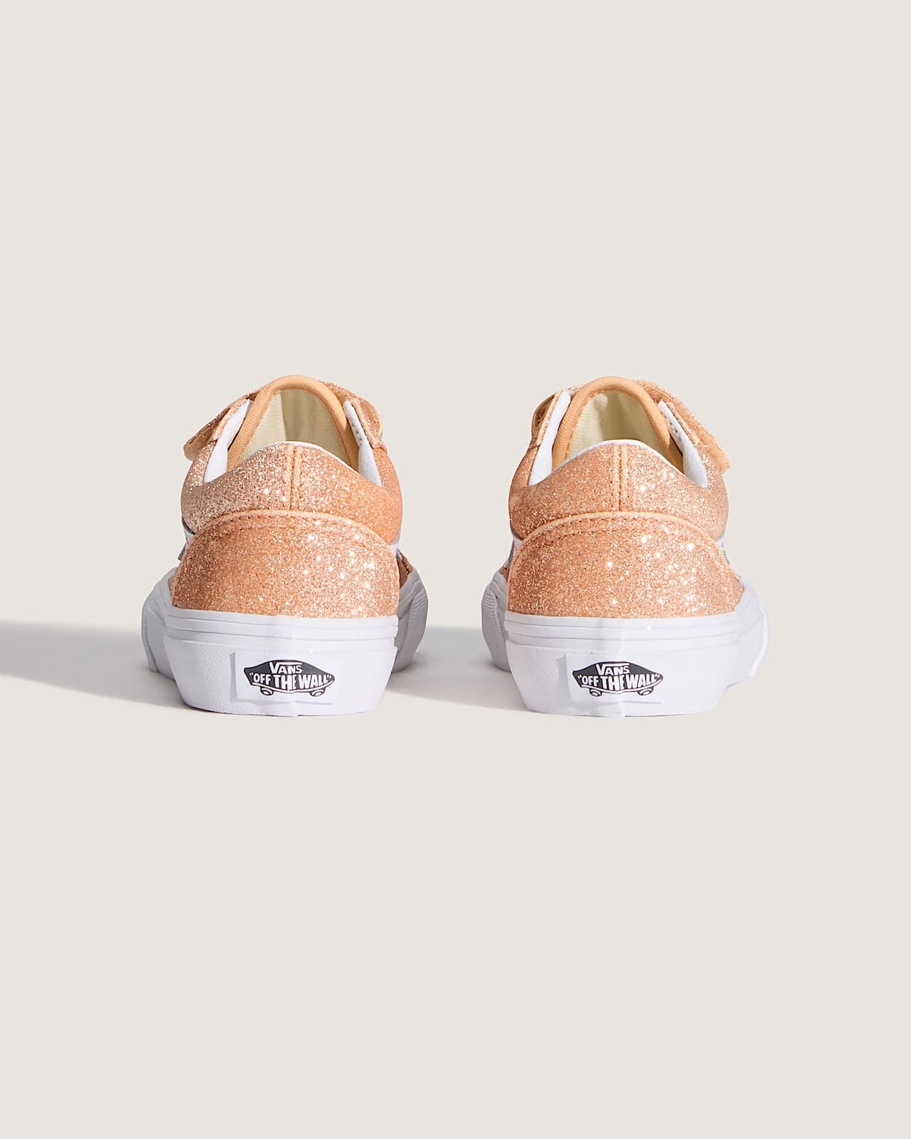 Vans | Old Skool V | Glitter apricot glow (27 t/m 34)