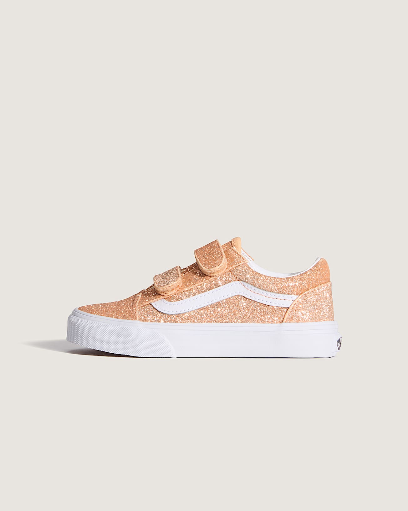Vans | Old Skool V | Glitter apricot glow (27 t/m 34)