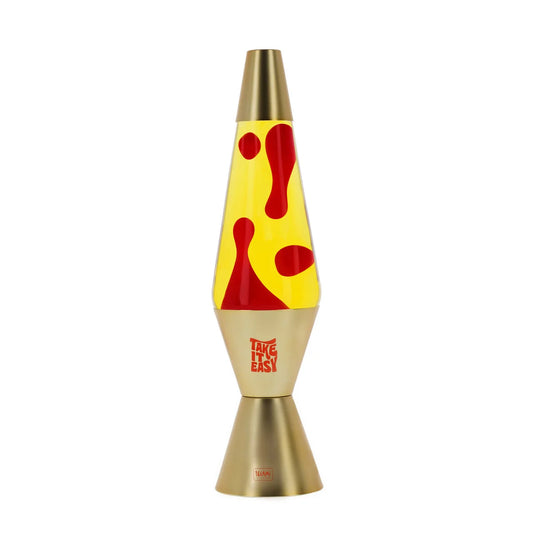 Legami | Gold Lava Lamp – Magmastic - Oranje Retro Sfeerverlichting