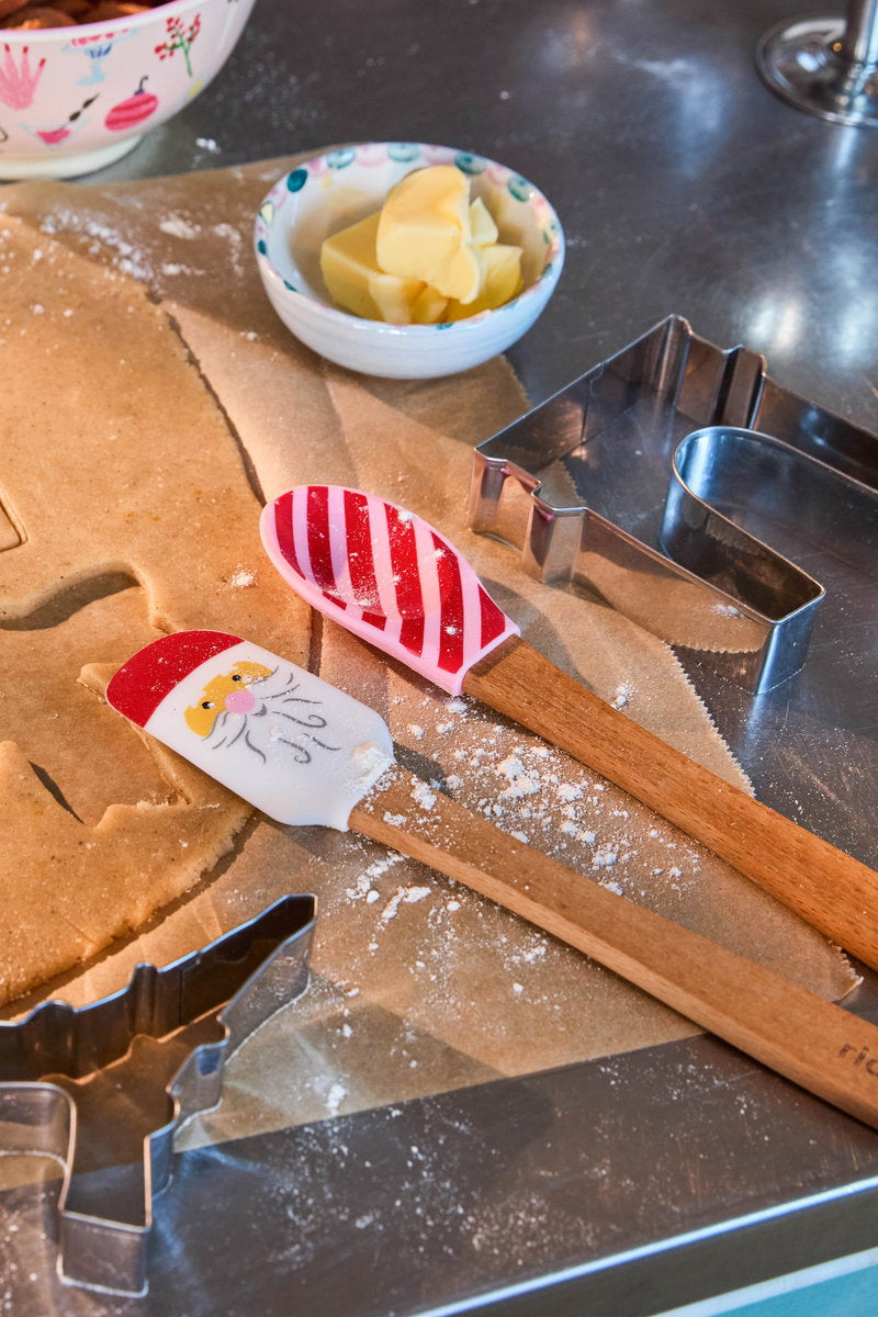 RICE | kerst keukenset spatels en tang 3-delig