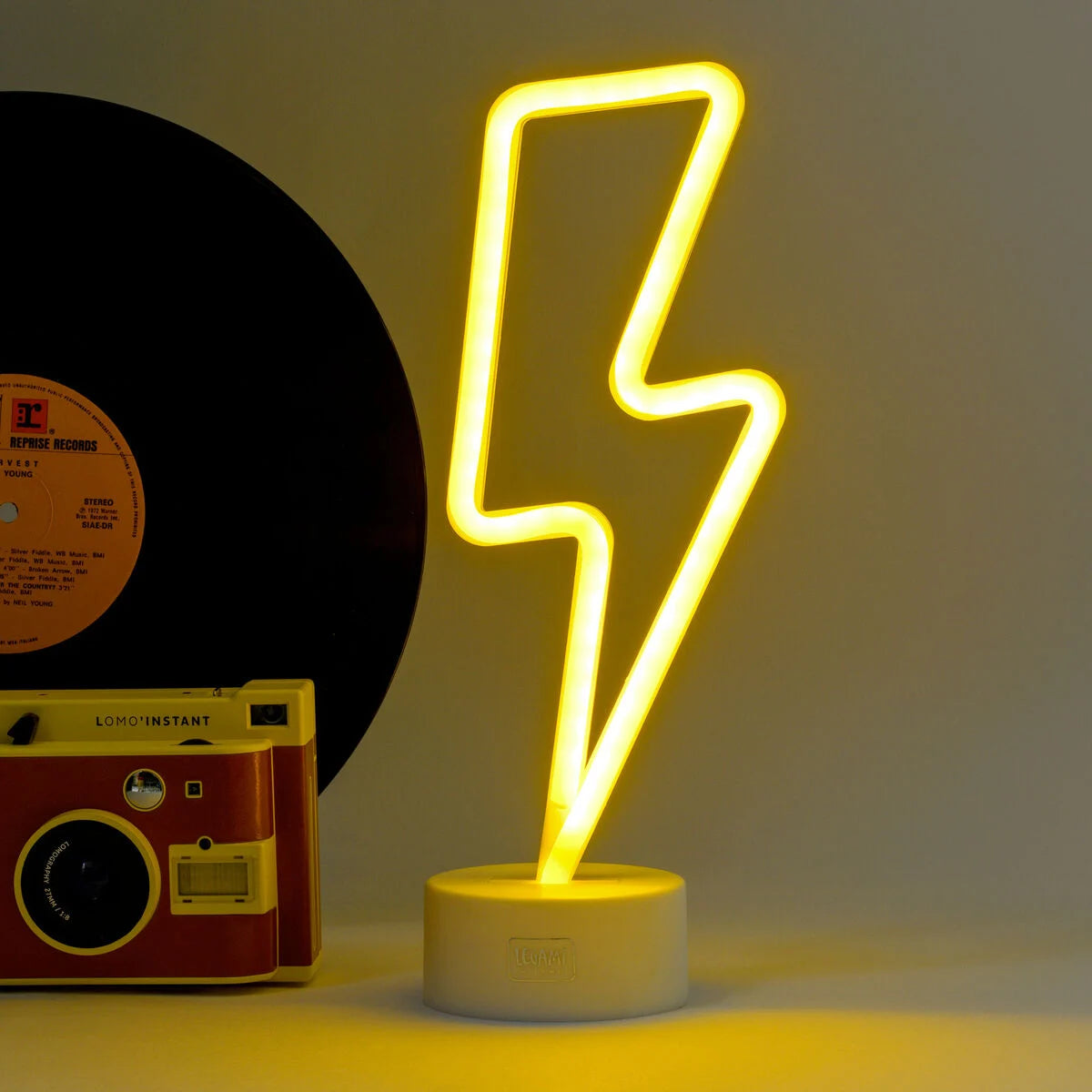 Legami | Neon LED Lamp Flash – It’s a Sign | Bliksem Design