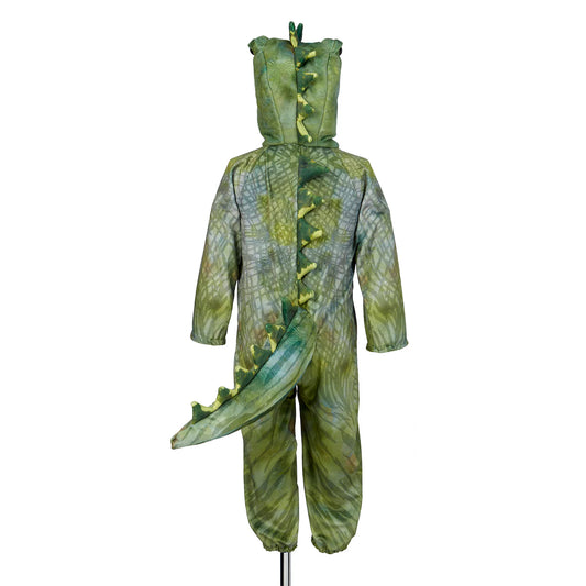 Souza | T-Rex Kostuum Kind – Dino Jumpsuit met Capuchon