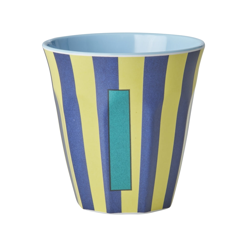 RICE | letterbeker streep blauw