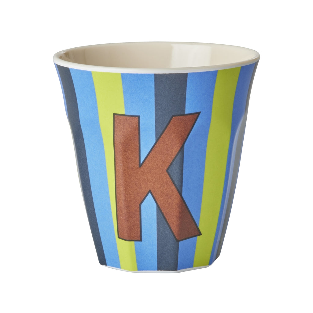 RICE | letterbeker streep blauw