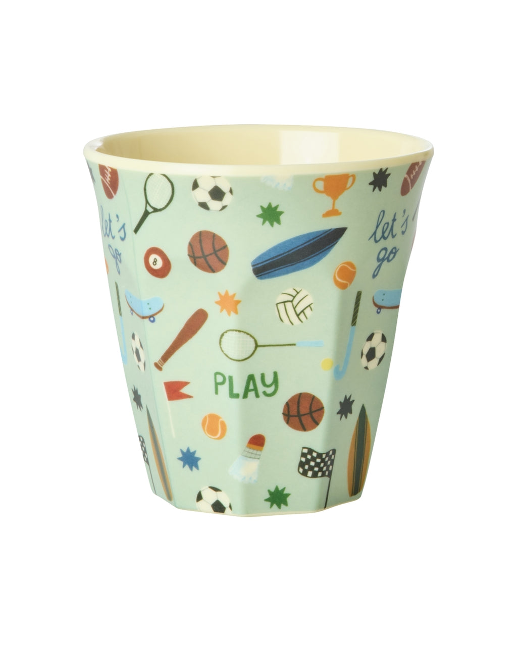 RICE | medium kids cup - sports print