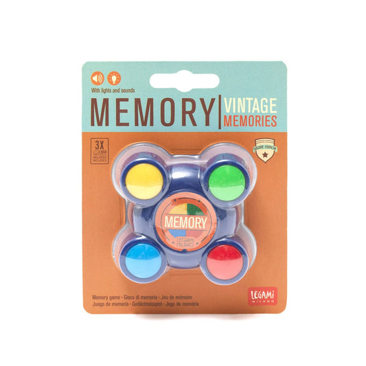 Legami | Light & Sound Memory Game – Vintage Memory Spel