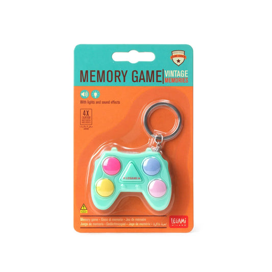 Legami | Memory Game Sleutelhanger – Mini Geheugenspel met Licht en Geluid