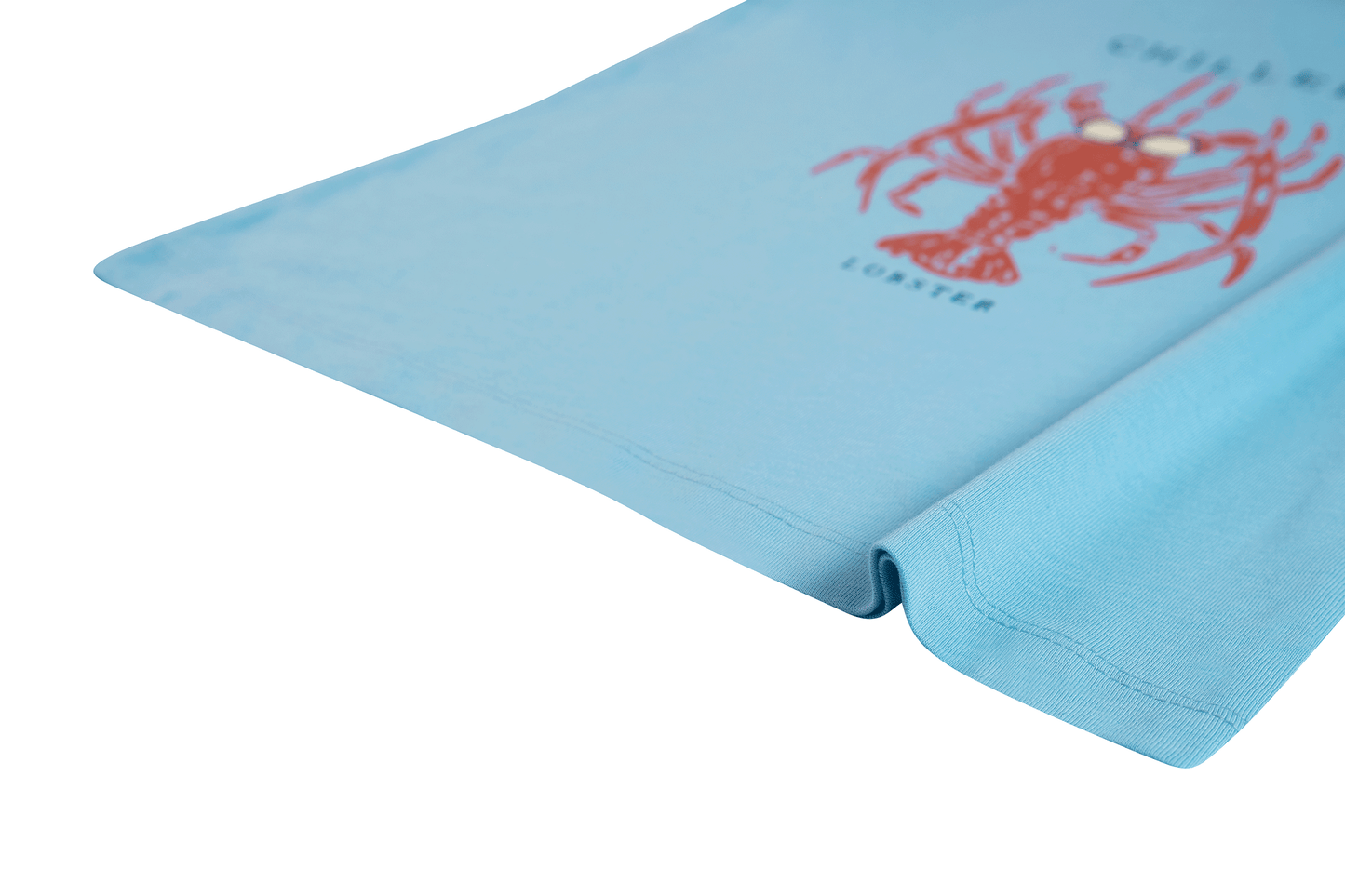 Mini Rebels | shirt lichtblauw kreeft