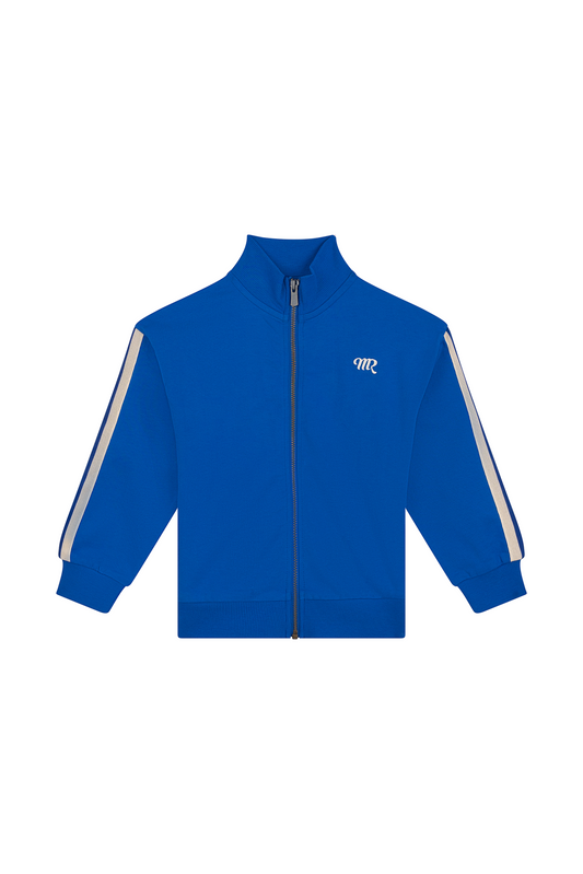 Mini Rebels | vest met rits blauw