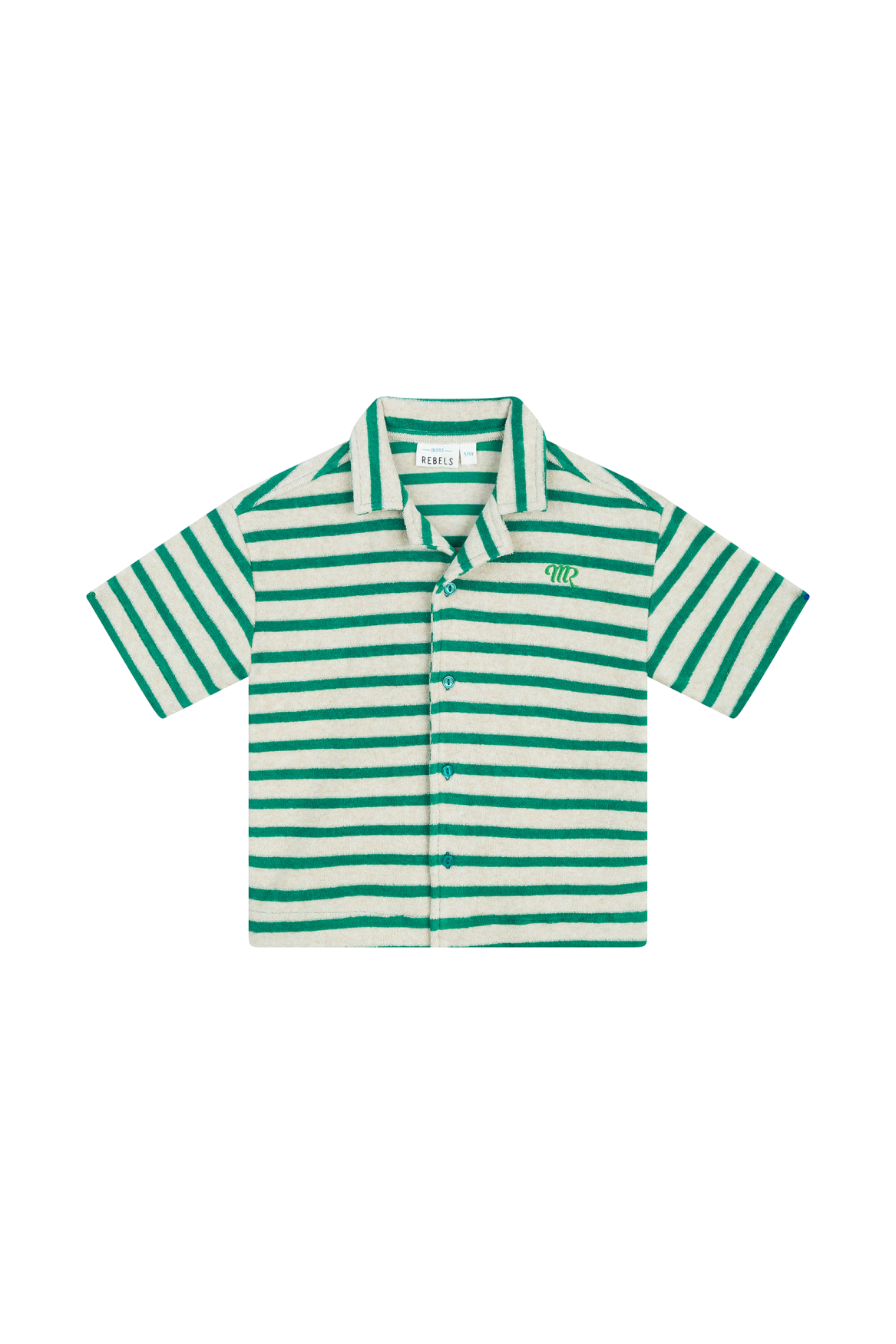 Mini Rebels | Badstof blouse streep