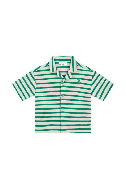 Mini Rebels | Badstof blouse streep