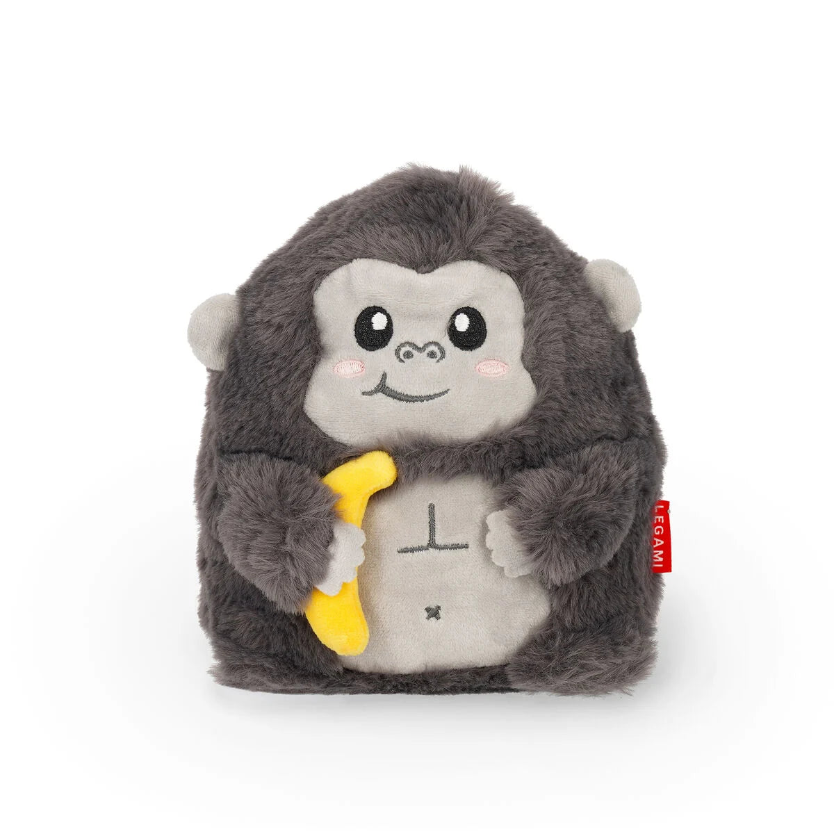 Legami | Gorilla knuffel Mini Super Soft! - Wild but Kind