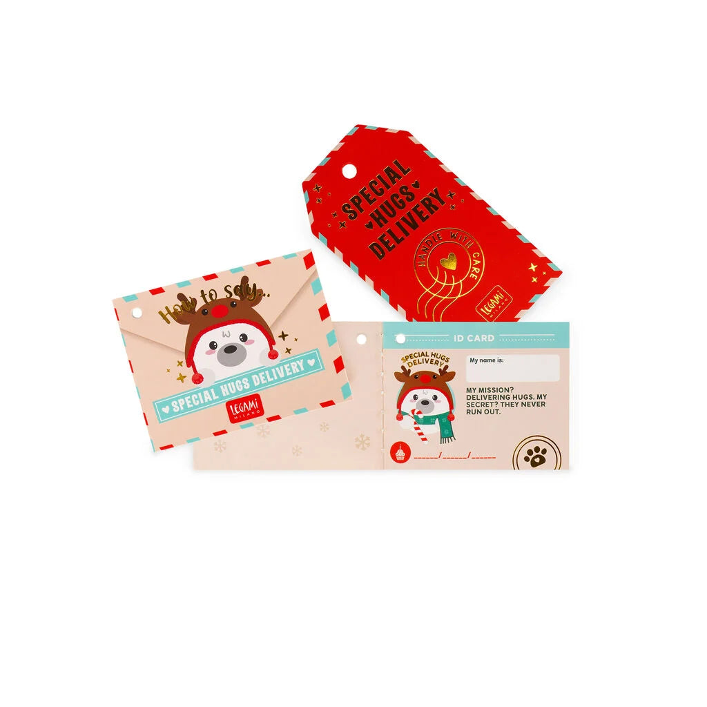 Legami | Polar Bear Mini Knuffel – Super Soft!