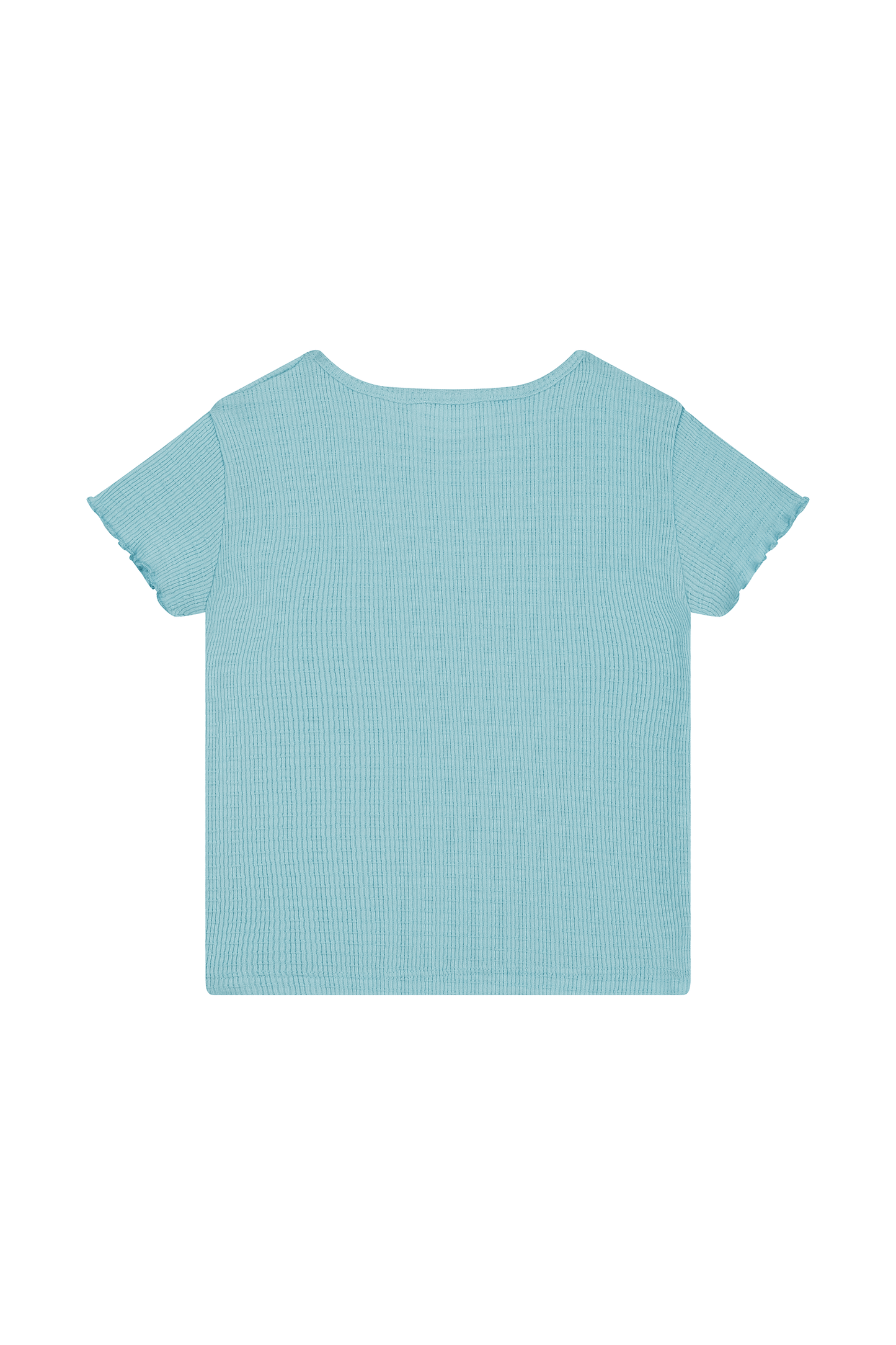 Mini Rebels | shirt aqua blauw