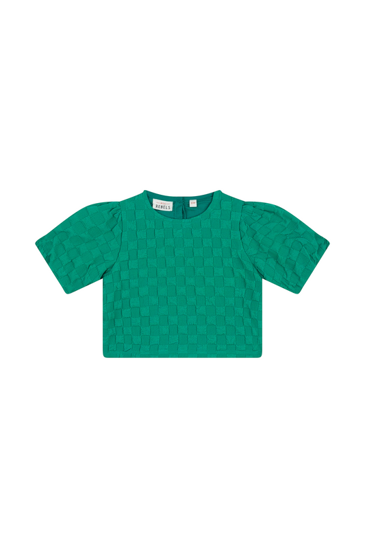 Mini Rebels | Blouse groen