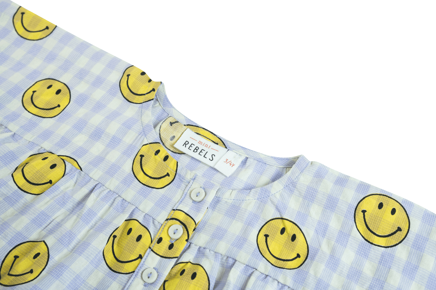 Mini Rebels | Smiley blouse lange mouwen