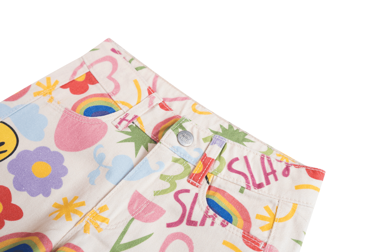 Mini Rebels | broek kleur