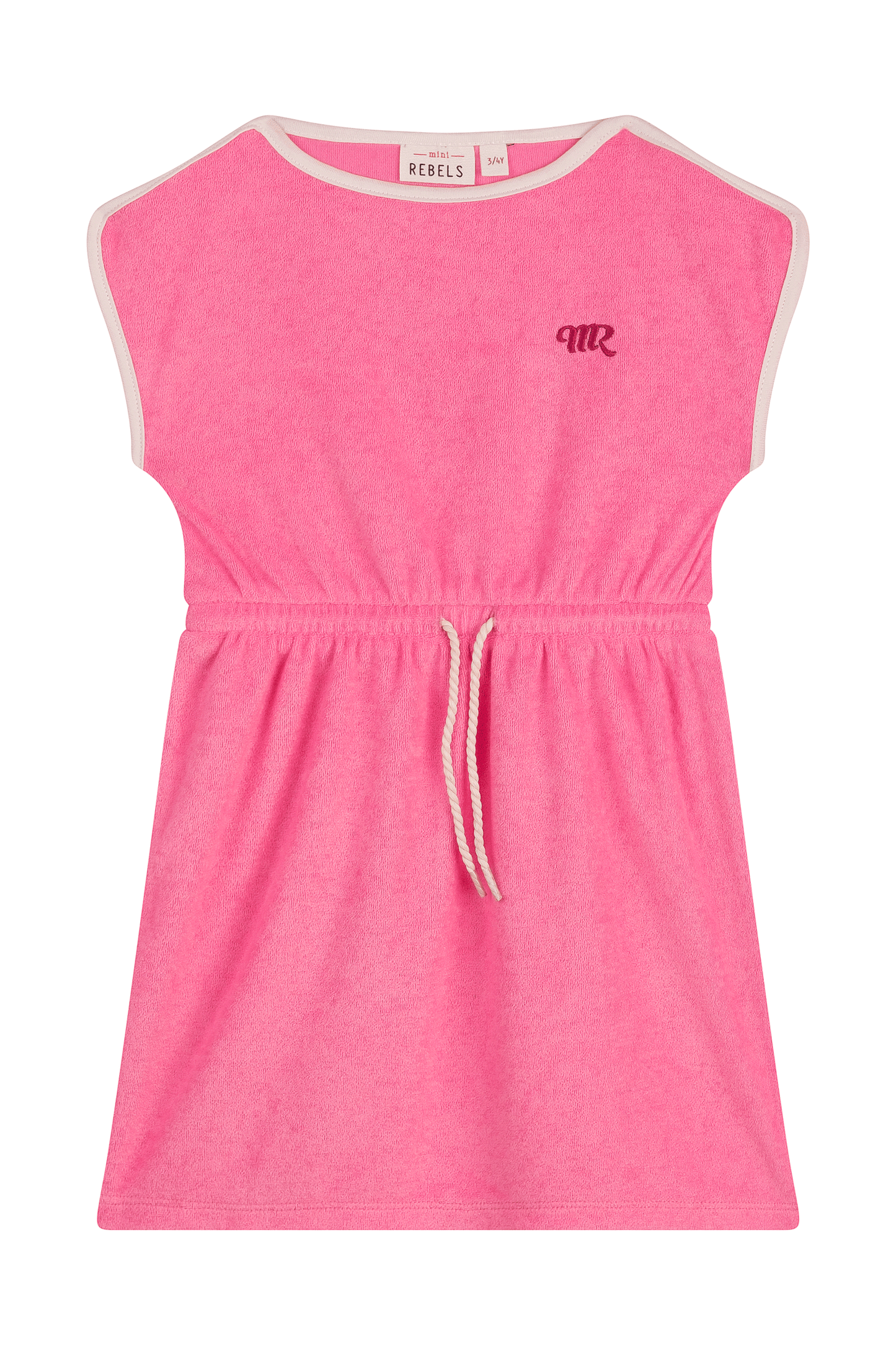 Mini Rebels | jurkje bright pink