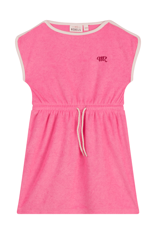 Mini Rebels | jurkje bright pink